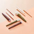 EIGSHOW Beauty Face 5-COLOR SERIES - 9 PCS MAKEUP BRUSH KIT WITH A POUCH